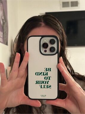 “be kind to yourself” iphone 14 pro max phone case